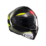 MT Genesis Atempo Motorcycle Modular Helmets Fluo