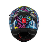 MT Braker SV Crazy Teddy Touring Motorcycle Helmets Multi Colors