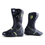 BELA - Strip Lady Leather Boots Black/Fluor Yellow - SECURTEX MOTOR SL (t/a MaximoMoto)