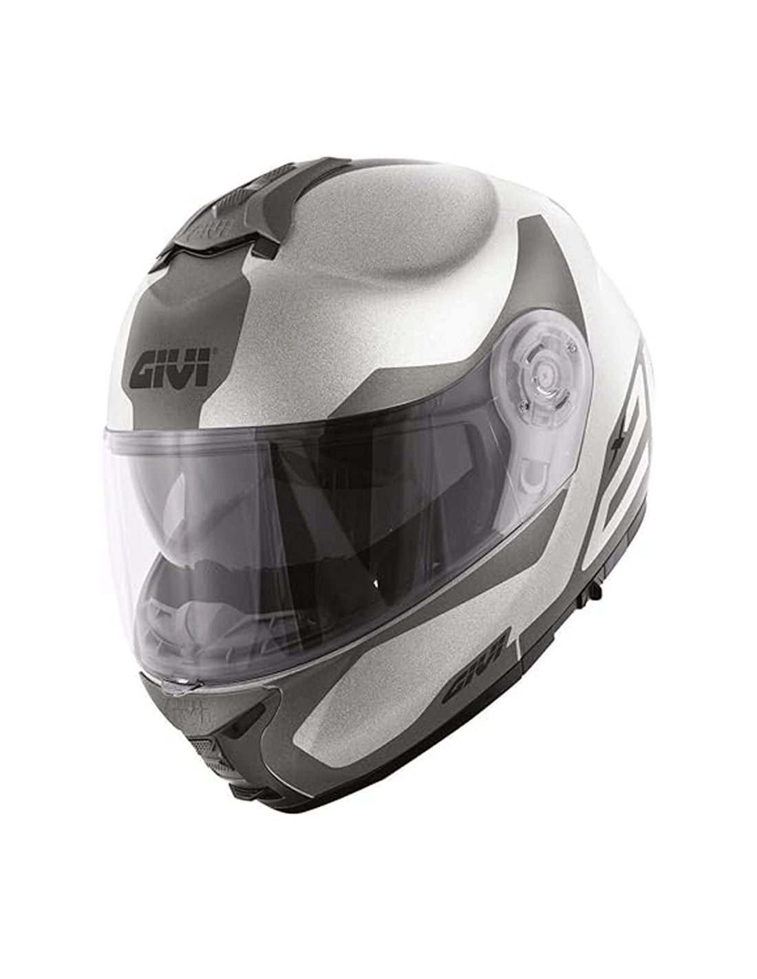 GIVI HELMET MOD X21/CHALLENGER C/PL.D/SPIRIT SILVER-MT/TITANI/NE - SECURTEX MOTOR SL (t/a MaximoMoto)
