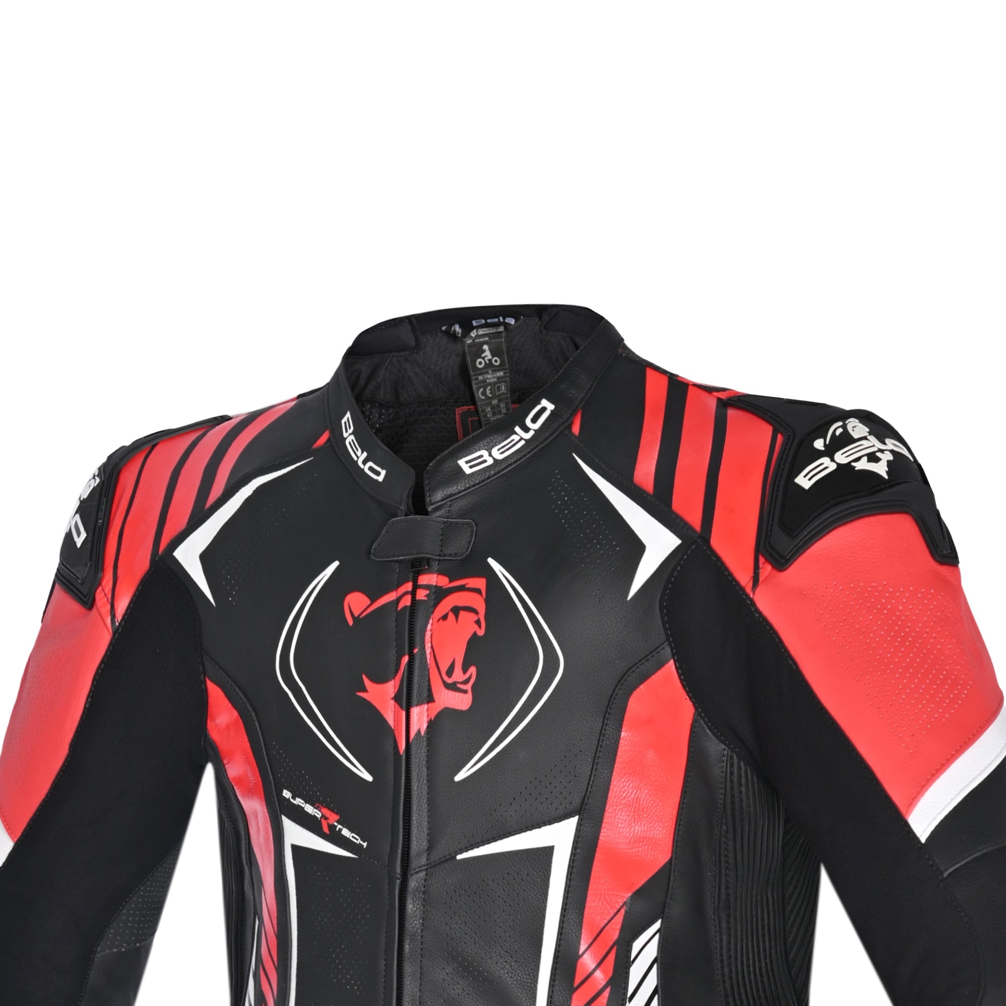 BELA-1 PC Aragone Suit Black/Red - SECURTEX MOTOR SL (t/a MaximoMoto)