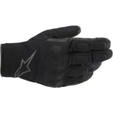 Alpinestars S Max Drystar Motorcycle Gloves Black Anthracite - back pic