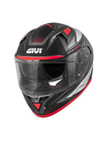 GIVI FULL HELMET 506/STOCCARDA.D/FOLLOW TITANIUM-MT/RED - SECURTEX MOTOR SL (t/a MaximoMoto)