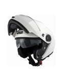 GIVI - X20 EXPEDITION SOLID WHITE HELMET - SECURTEX MOTOR SL (t/a MaximoMoto)