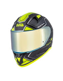 GIVI FULL HELMET 506/STOCCARDA.D/FOLLOW TITANIO-MT/YELLOW - SECURTEX MOTOR SL (t/a MaximoMoto)