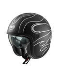 PREMIER - HELMET VINT.PL ED.CARB FR SILV.CHROM BM - SECURTEX MOTOR SL (t/a MaximoMoto)