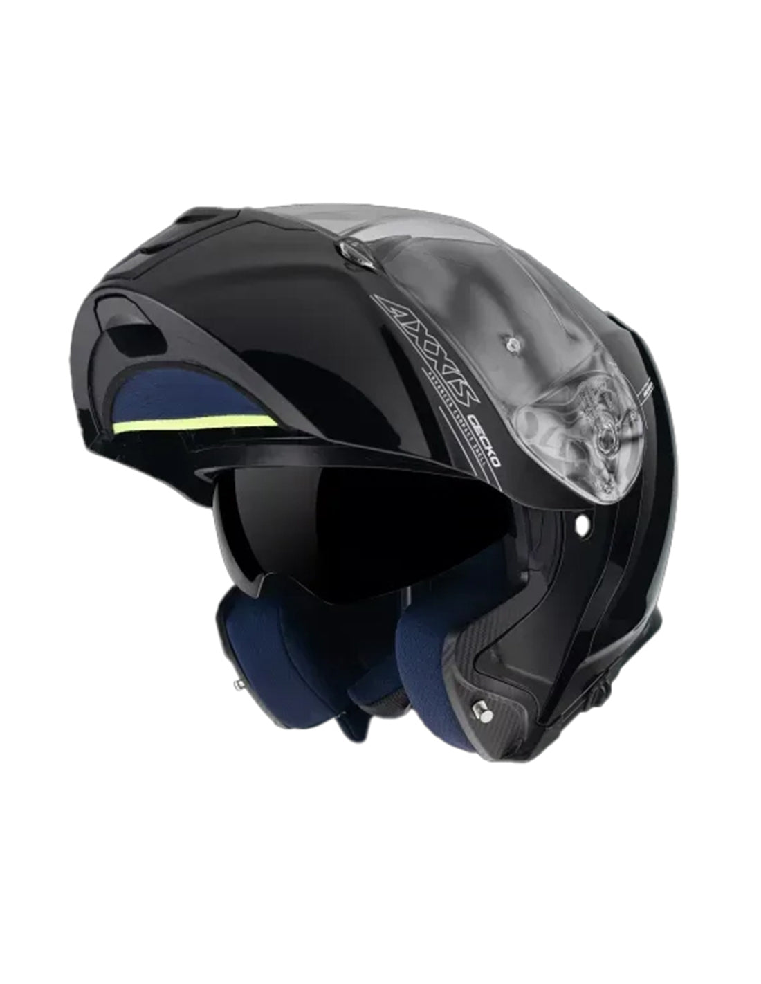 AXXIS-HELMET FU403SV GECKO SV SOLID A1 MATTE BLACK - SECURTEX MOTOR SL (t/a MaximoMoto)