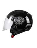 AXXIS-OF513 METRO SOLID A1 BLACK GLOSS HELMET - SECURTEX MOTOR SL (t/a MaximoMoto)