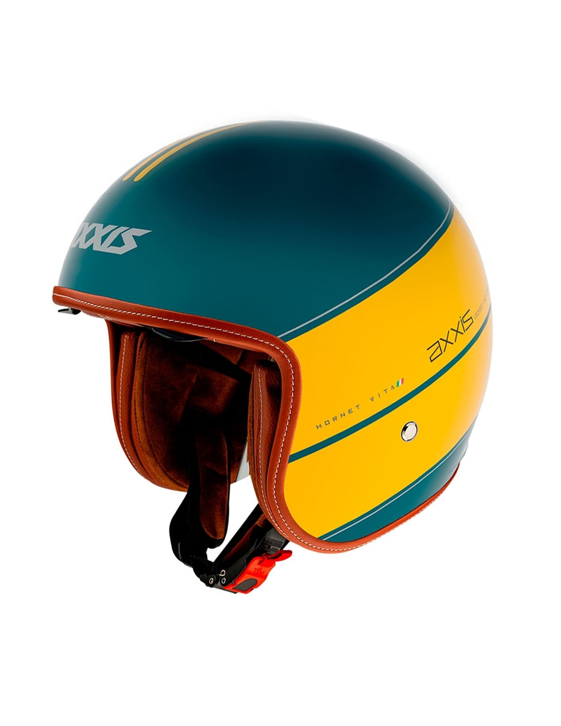 AXXIS-OF507SV HORNET SV VITA C3 HELMET MATTE YELLOW - SECURTEX MOTOR SL (t/a MaximoMoto)