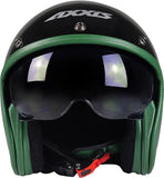 AXXIS-OF507SV HORNET SV OLD STYLE B6 HELMET GLOSSY PEARL GREEN - SECURTEX MOTOR SL (t/a MaximoMoto)