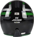 AXXIS-OF507SV HORNET SV OLD STYLE B6 HELMET GLOSSY PEARL GREEN - SECURTEX MOTOR SL (t/a MaximoMoto)