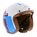 AXXIS-OF507SV HORNET SV OLD STYLE A7 HELMET GLOSSY PEARL BLUE - SECURTEX MOTOR SL (t/a MaximoMoto)