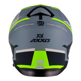 AXXIS-HELMET OF504SV MIRAGE SV DAMASKO D3 AMARI/FLU/MAT - SECURTEX MOTOR SL (t/a MaximoMoto)