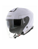 AXXIS-SQUARE SOLID A0 HELMET GLOSSY PEARL WHITE XS - SECURTEX MOTOR SL (t/a MaximoMoto)
