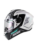 AXXIS-FF112C DRAKEN COUGAR A2 GLOSS GREY HELMET - SECURTEX MOTOR SL (t/a MaximoMoto)