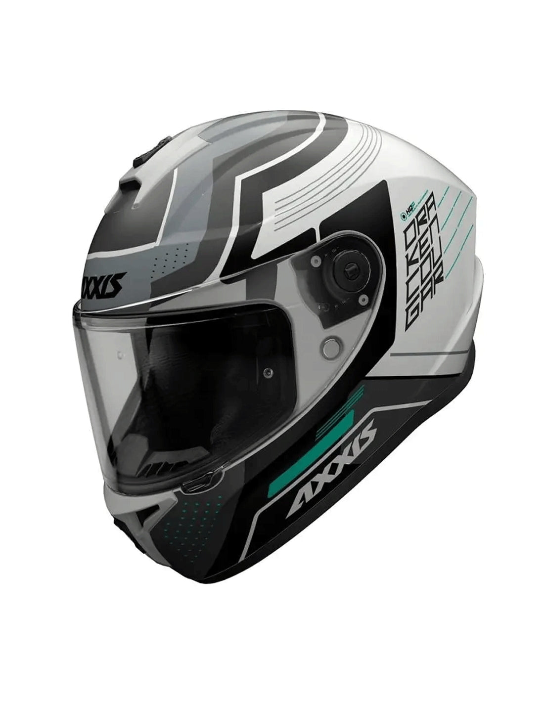 AXXIS FF112C DRAKEN S COUGAR A2 HELMET MATT/GREY - SECURTEX MOTOR SL (t/a MaximoMoto)
