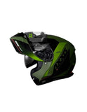 AXXIS-HELMET FU403SV GECKO SV SHIELD F6 MATTE GREEN - SECURTEX MOTOR SL (t/a MaximoMoto)
