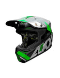 Axxis Mx 803 Wolf Jackal B6 Matte Green Adventure Motorcycle Helmet