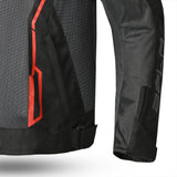 Bela Artrex Touring Motorcycle Textile Jacket Black Grey Red