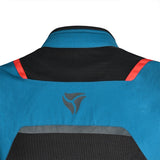 R-TECH SPIRAL MESH Motorcycle Textile Jacket Light Blue Black Red