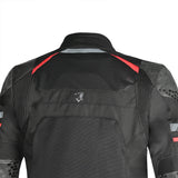 BELA Onsaker Motorcycle Textile touring Jacket Black Red