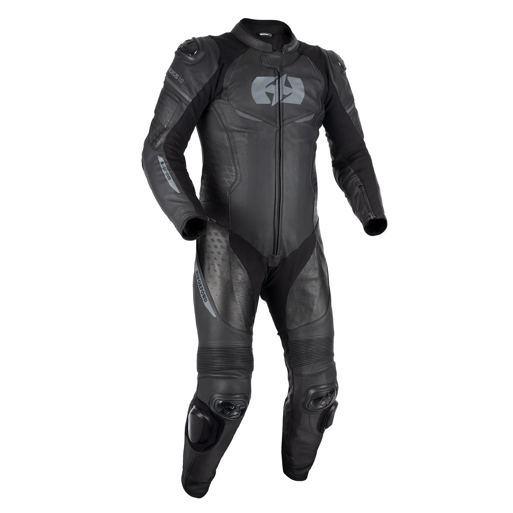 Oxford Nexus 1.0 Men's One-Piece Leather Motorcycle Suit