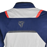 R Tech Spiral Mesh Motorcycle Jacket Blue/Ice/Red