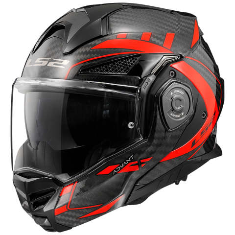 Ls2 Ff901 Advant X C Future Modular Helmet Gl.Red-06