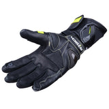 R-TECH - Robo Man Leather Glove Black/Fluor Yellow - SECURTEX MOTOR SL (t/a MaximoMoto)