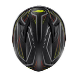 KAPPA - KV56/NEONBLACK-MT/RED FULL HELMET - SECURTEX MOTOR SL (t/a MaximoMoto)