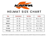 KAPPA - FULL HELMET KV56/NEONLADY BLACK-MT/PINK - SECURTEX MOTOR SL (t/a MaximoMoto)