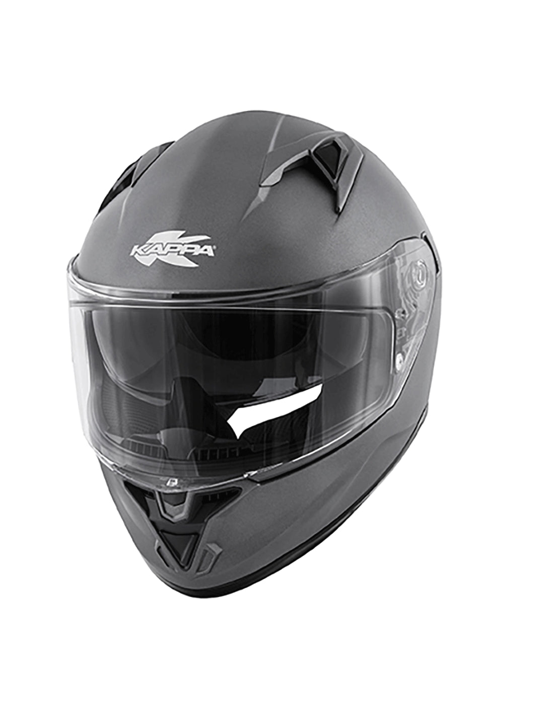 KAPPA - FULL HELMET KV56/SOLIDBASIC TITANIUM-MT - SECURTEX MOTOR SL (t/a MaximoMoto)