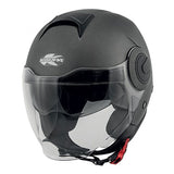 KAPPA - KV37/EVO.D/BASIC TITANIUM JET HELMET - SECURTEX MOTOR SL (t/a MaximoMoto)