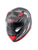 KAPPA - FULL HELMET KV41/DALLAS.D/SCRAPS TITANIUM-MT/RED - SECURTEX MOTOR SL (t/a MaximoMoto)
