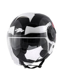 KAPPA - JET HELMET KV37/EVOD/SHARP WHITE-BR/BLACK/RED - SECURTEX MOTOR SL (t/a MaximoMoto)
