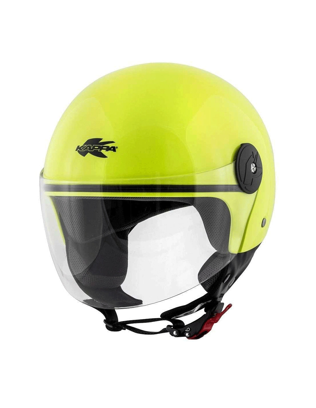 KAPPA - DJET HELMET KV40/HAWAII.D/BASIC YELLOW - SECURTEX MOTOR SL (t/a MaximoMoto)