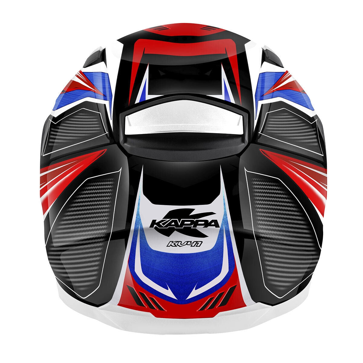 KAPPA - KV41/DALLAS.O/PLD/FIGHTER FULL HELMET RED-BR/BLUE/WHITE - SECURTEX MOTOR SL (t/a MaximoMoto)