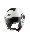 KAPPA - JET HELMET KV37/EVO.D/BASIC WHITE-BR - SECURTEX MOTOR SL (t/a MaximoMoto)