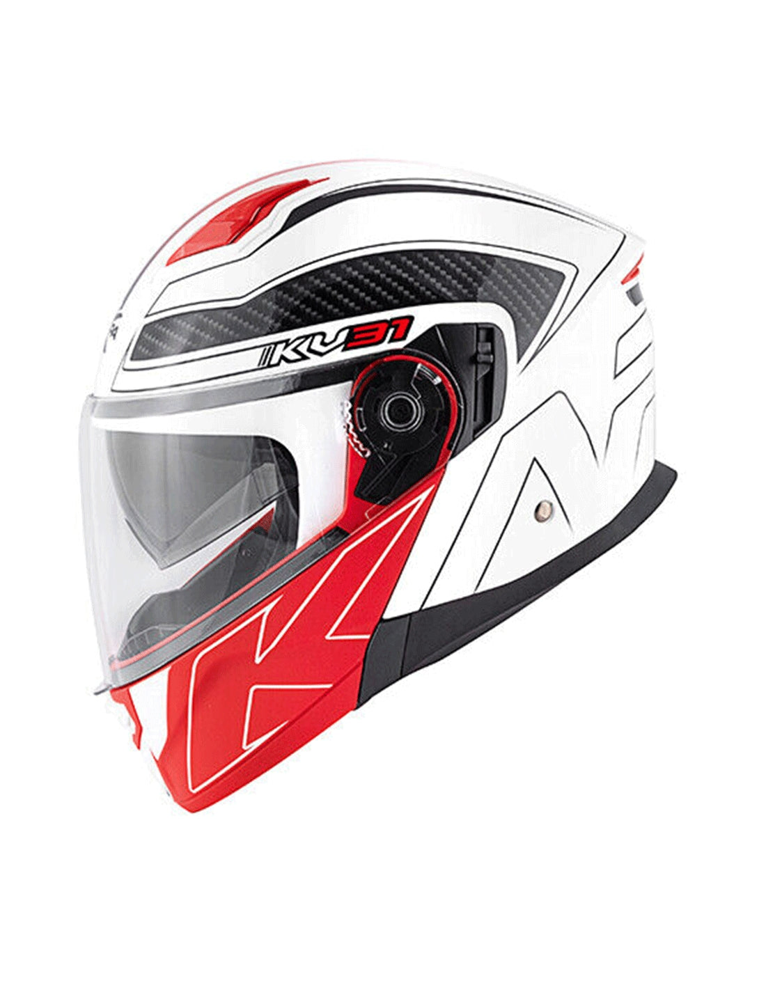 KAPPA - HELMET MOD KV31/ARIZONA.D/BIGGER WHITE/BLACK - SECURTEX MOTOR SL (t/a MaximoMoto)