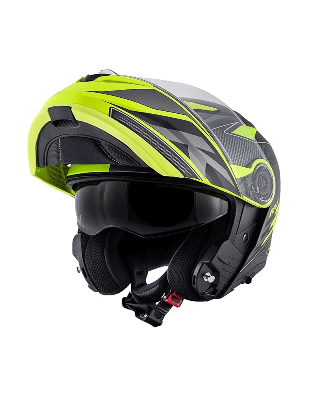 KAPPA - HELMET MOD KV32/ORLANDO.P/JD/STRONG BLACK-MT/YELLOW - SECURTEX MOTOR SL (t/a MaximoMoto)