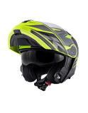 KAPPA - HELMET MOD KV32/ORLANDO.P/JD/STRONG BLACK-MT/YELLOW - SECURTEX MOTOR SL (t/a MaximoMoto)