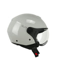 CGM 167A FLO MONO Scooter Cara Abierta Jet Casco Gris Forma