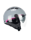 CGM 116G AIR BICO JET SCOOTER CASCO GRIS FUCSIA FLÚOR