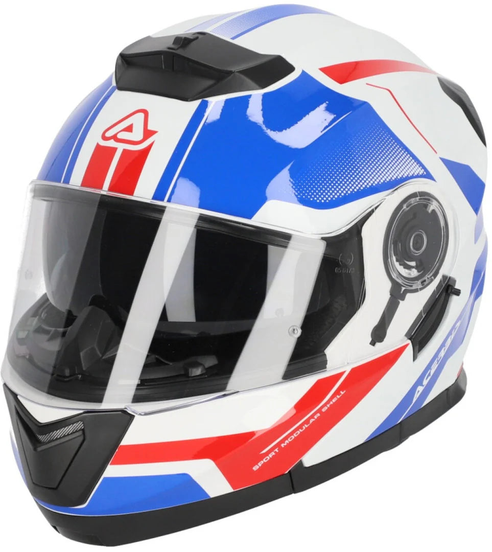 ACERBIS SEREL 22.06 Modular Helmet White Blue Red
