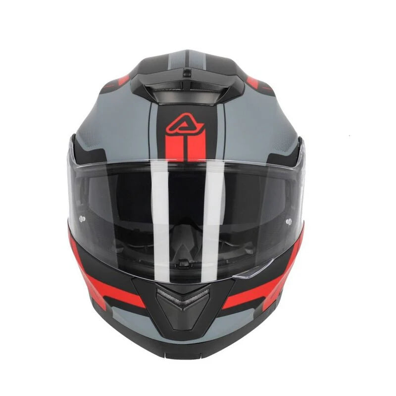 ACERBIS SEREL 22.06 Motorcycle Modular Helmet Black Red