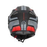 ACERBIS SEREL 22.06 Motorcycle Modular Helmet Black Red