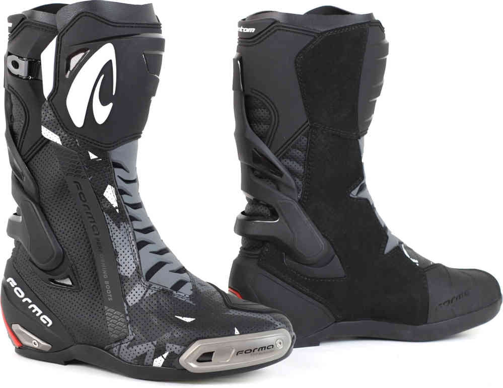 FORMA PHANTOM FLOW TOURING MOTORCYCLE RIDER BOOTS BLACK