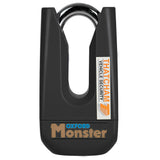 Oxford Monster Disc Lock Black Motorcycle Security - MaximomotoUK