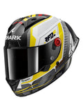 SHARK AERON-GP REPLICA RAUL FERNANDEZ SIGNATURE Carbon White Yellow maximomoto.uk