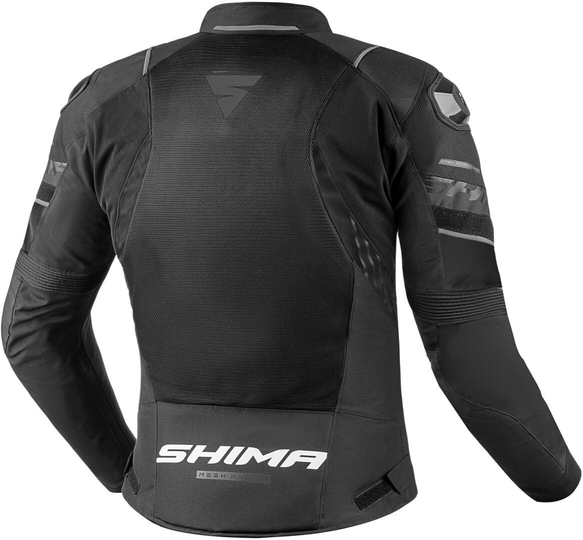 SHIMA - MESH PRO 2.0 MEN JKT BLK - SECURTEX MOTOR SL (t/a MaximoMoto)